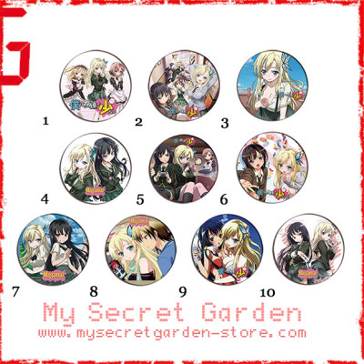 Boku wa Tomodachi ga Sukunai ( Haganai ) ( I Don't Have Many Friends ) はがない Anime Pinback Button Badge Set ( or Hair Ties / 4.4 cm Badge / Magnet / Keychain Set )